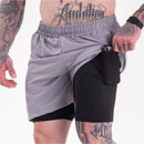 KIT 2 Shorts 2 em 1 - Conforto e Performance!