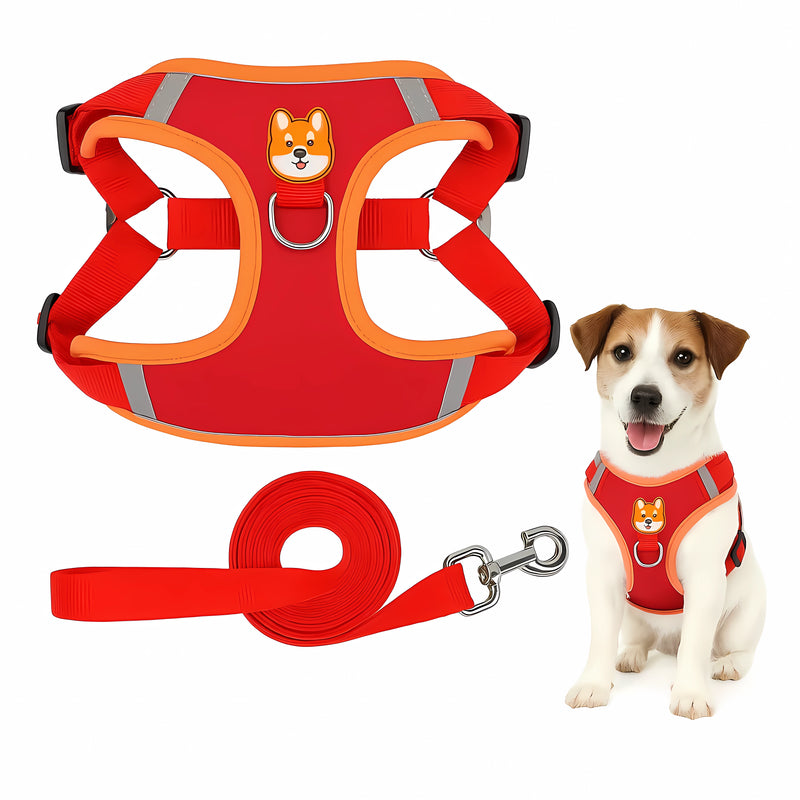 Coleira Peitoral EasyFit – Ajuste Perfeito, Passeios Sem Estresse!