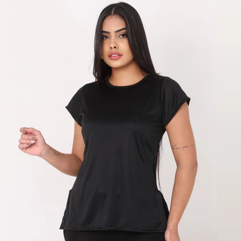 Kit 3 Blusas Femininas Dry Fit - Conforto, Estilo e Performance!