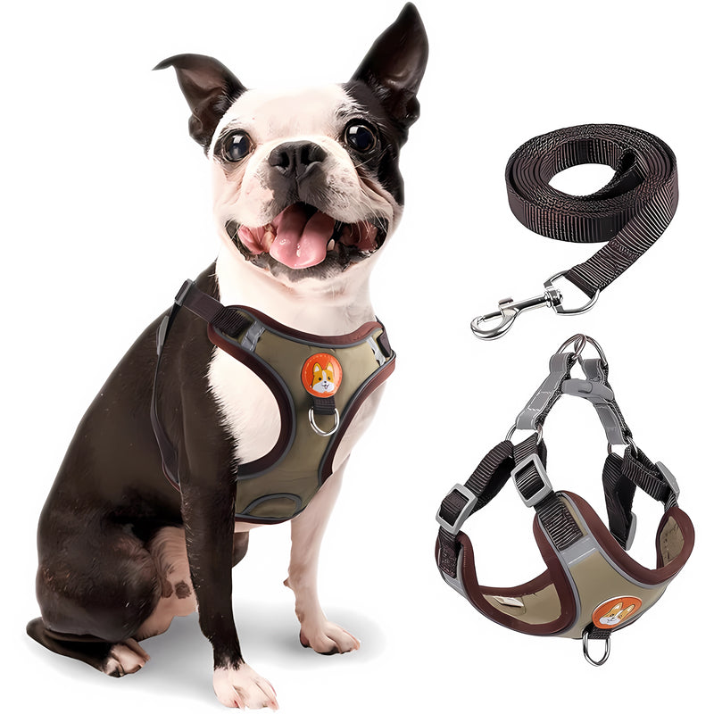 Coleira Peitoral EasyFit – Ajuste Perfeito, Passeios Sem Estresse!