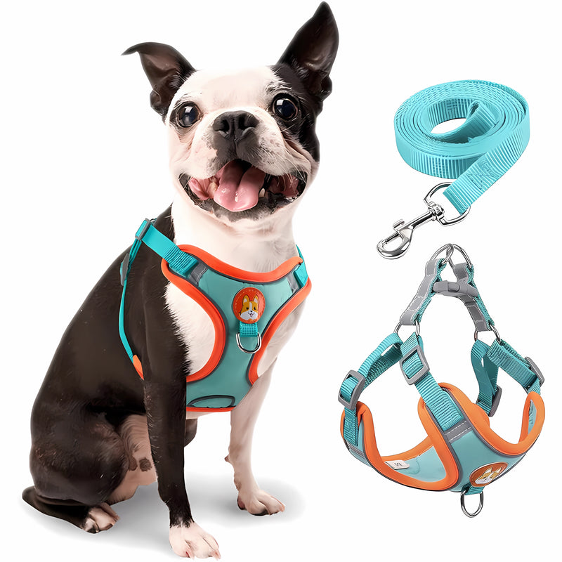 Coleira Peitoral EasyFit – Ajuste Perfeito, Passeios Sem Estresse!